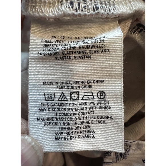 Pilcro And The Letterpress Mid Rise Skinny Jeans Womens 30 Floral Stretch Denim - Picture 13 of 15